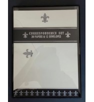 Correspondence set ozcorp fleur de lys
