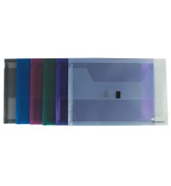 Document wallet f/mate f/c polypro smoke