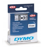 Dymo D1 19mm x7m white/black