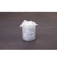 Gift candle 25th anniversary