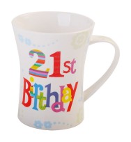 Gift mug 21st birthday