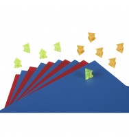 Magnets quartet extra strong triangles 10pk