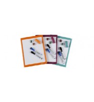 Whiteboard quartet basics 216x280mm assorted