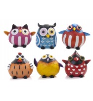 Gift gibson money bank bobbling owl
