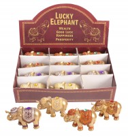 Gift lucky elephant mini 4 assorted