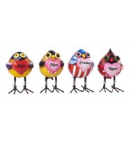 Gift ornament m/day 2014 bobbling owl standing