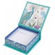 Gift memo box m/day 2014 peacock