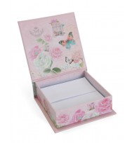 Gift memo box m/day 2014 pink w/butterfly
