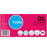 Envelope tudor dl s/seal pk50 - box of 10