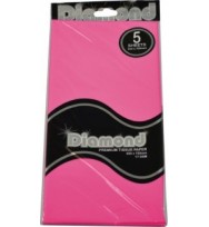 Tissue paper diamond 5 sheet coral rose 500 x 750mm