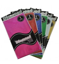 Cellophane paper 50 x 75 cm metallic green pk25