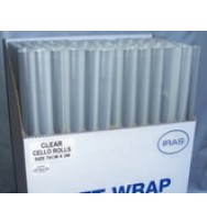 Cello rolls clear 76cm x 2 metres(coreless)