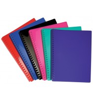 Display book a4 refillable gloss blue 20p