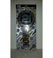 Birthday key ozcorp 21st multi happy birthday