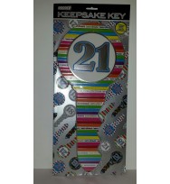 Birthday key ozcorp 21st rainbow