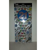 Birthday key ozcorp 21st butterflies