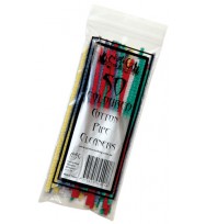Pipe cleaners 6 inch asst col (pk50)