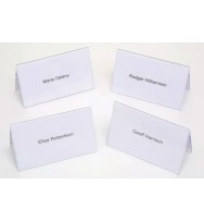 Name Plate Rexel Clear Plastic Stand 92X56MM Box 50
