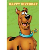 Card birthday value a200 boys scooby doo-pack of 10