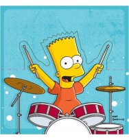Card birthday value a300 boys simpsons-pack of 10