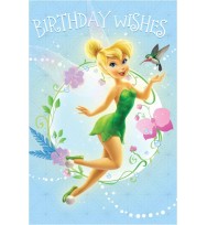 Card birthday value a200 girls fairies design 1-pack of 10