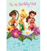 Card birthday value a200 girls fairies design 2-pack of 10