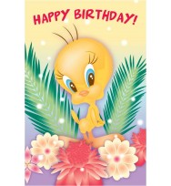 Card birthday value a200 girls tweety-pack of 10