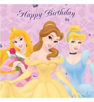 Card birthday value a300 girls princesses-pack of 10