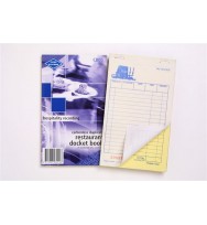 Docket book restaurant c/less cbd duplicate pack 5