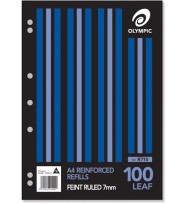 Binder refill olympic a4 7mm reinf pk100