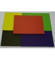 Cardboard poster board 10sht black