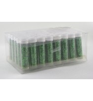 Glitter tubes alpen green bx 40