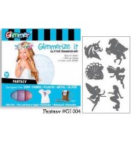 Glitter transfer art glimmer fantasy kit
