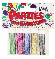 Glitter alpen assorted p5 carded