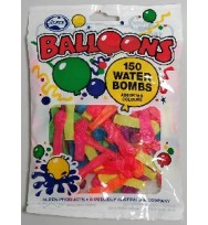 Balloons alpen waterbomb asst col 150's