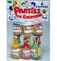 Party poppers alpen 6's