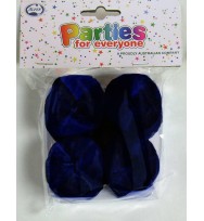 Streamers crepe alpen p4 navy blue