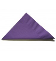 Serviettes alpen luncheon 50's purple