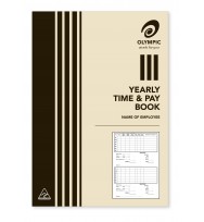 Book time and wages olympic 210x148 yearly 32p