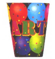 Party cups alpen 9oz p6 party fun