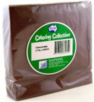 Serviettes alpen luncheon chocolate