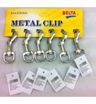 Key clip metal card 6