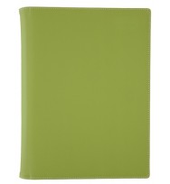 Compendium debden a4 fashion pu green with wiro pad