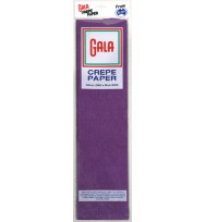 Crepe paper gala 23 purple pk 12