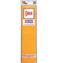 Crepe paper gala 59 national gold pk 12