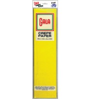 Crepe paper gala 62 canary pk12