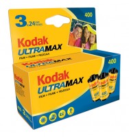Film kodak 135mm 24exp 400asa 3pk