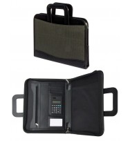 Compendium a4 executive zippered with handles black