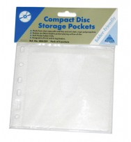 Cd storage pocket colby folder friendly 288cdp pk5