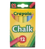 Chalk crayola coloured pk12